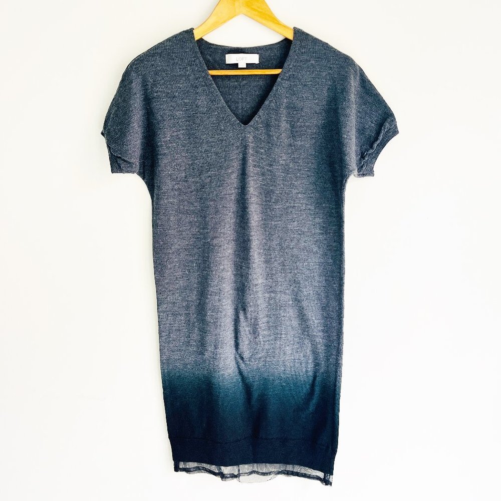 2/$30 Loft Wool Sweater Dress M